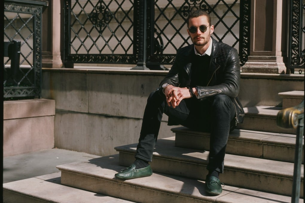 Louis Sarkozy, son of French ex-president Nicolas Sarkozy, talks about his collaboration with footwear label Boonper.