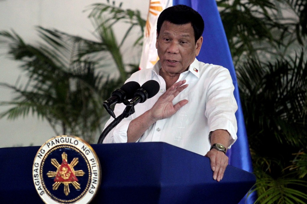 Philippine President Rodrigo Duterte. Photo: Reuters