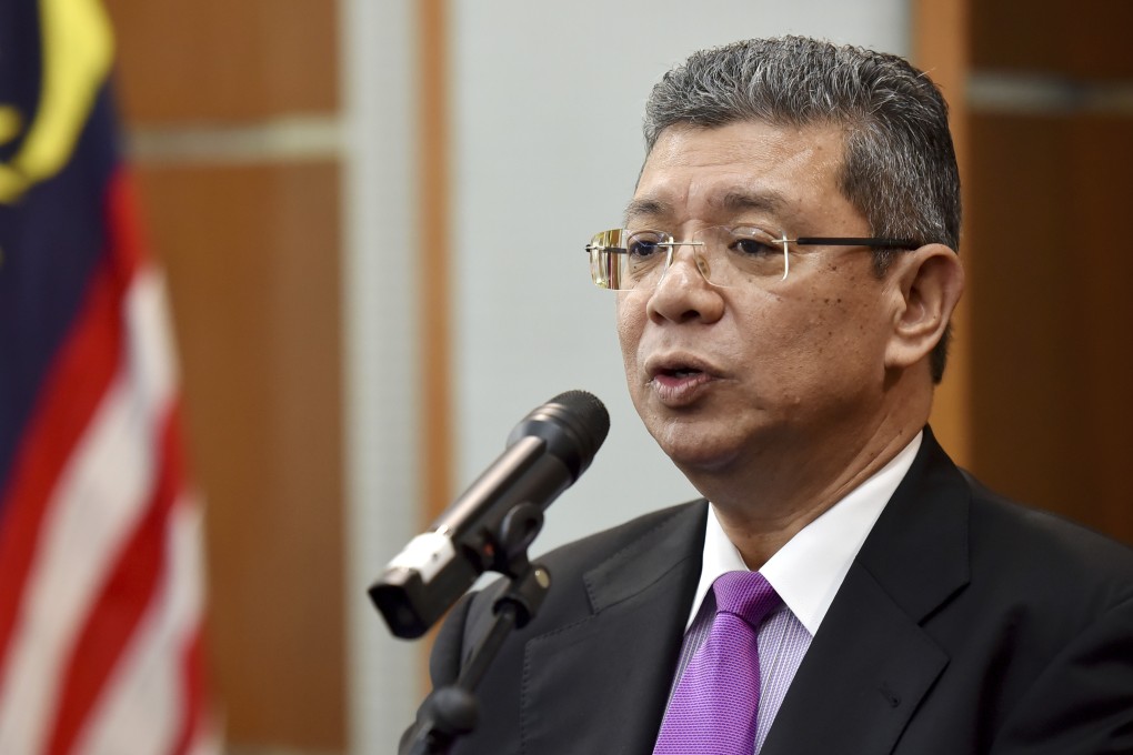 Malaysian Foreign Minister Saifuddin Abdullah. Photo: AP