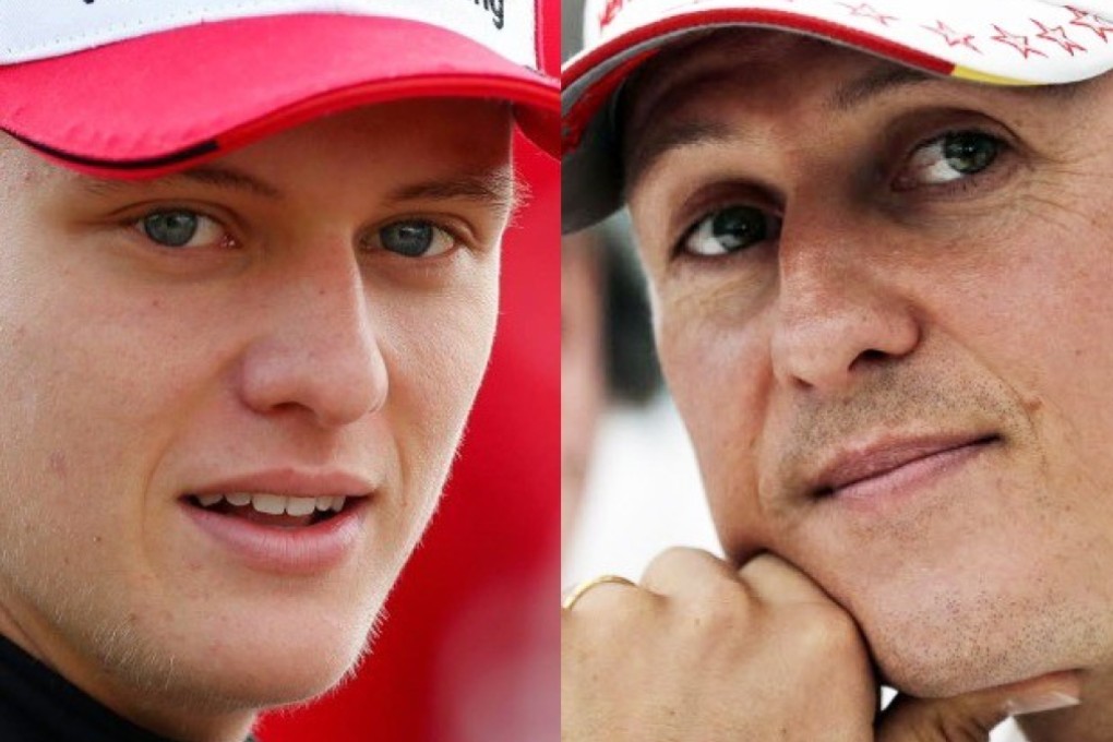 Mick Schumacher is trying to follow in the footsteps of father, Michael. Photo: Handout/AP
