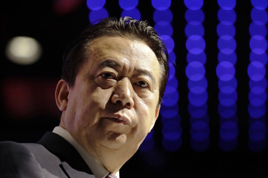 Meng Hongwei disappeared on a visit to China last year. Photo: AP