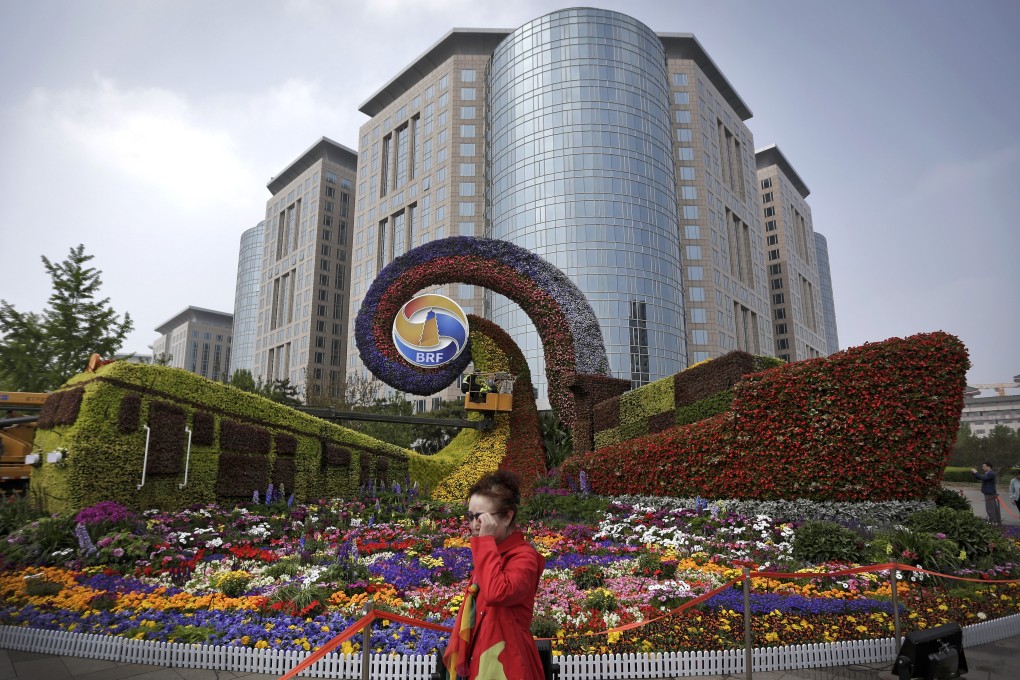 China might use this week’s Belt and Road Forum to present success stories to set project standards. Photo: AP