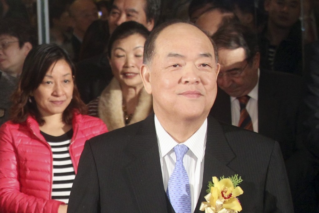 Ho Iat-seng at the grand opening of the Harbourview Hotel at Macau Fisherman’s Wharf in February 2015. Photo: Dickson Lee