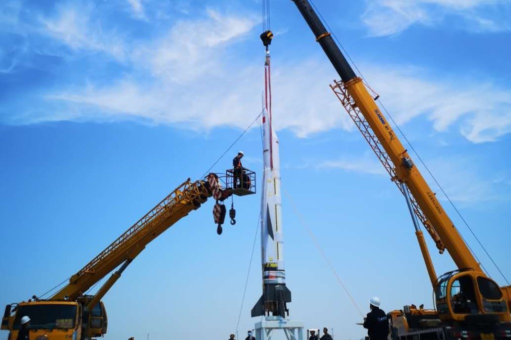 Xiamen University stages test flight of hypersonic vehicle. Photo: Xiamen University.