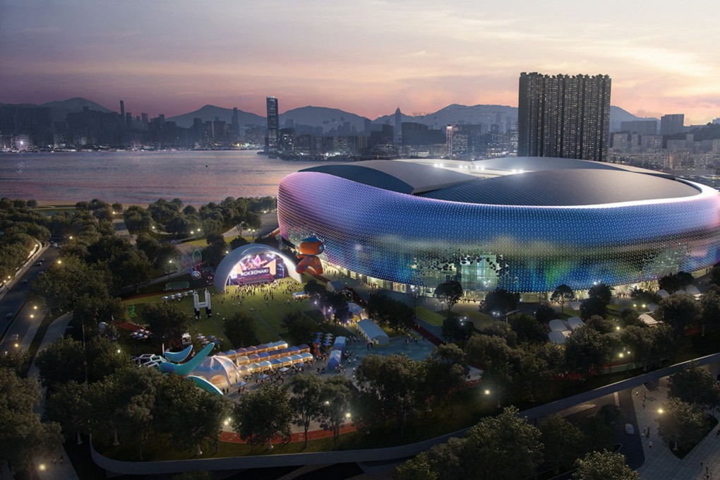 The new Kai Tak Sports Park, to be completed by June 2023, will help Hong Kong’s case to stage a major games. Photo: Kai Tak Sports Park