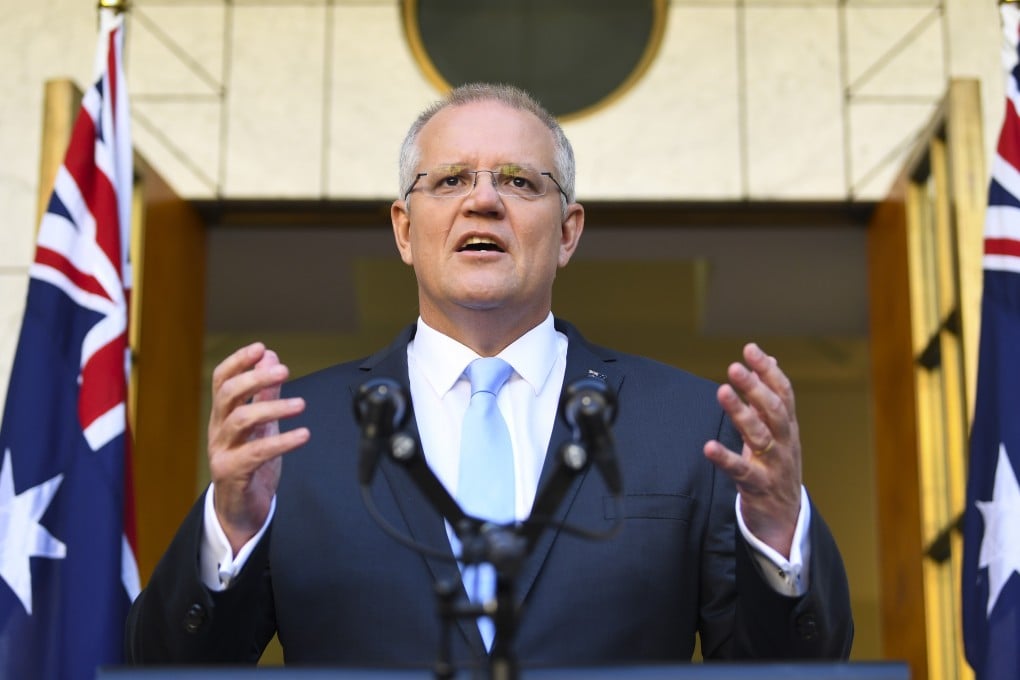 Australian Prime Minister Scott Morrison. Photo: EPA