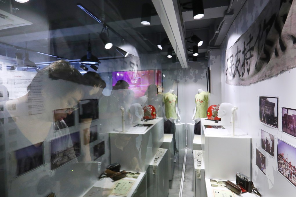 The June 4 Museum in Mong Kok features among its exhibits items belonging to victims and survivors of the crackdown. Photo: Edmond So