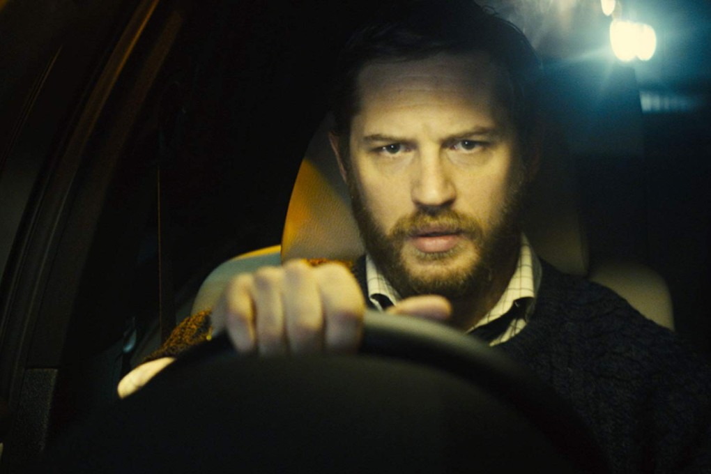 Tom Hardy in a still from Locke (2013).