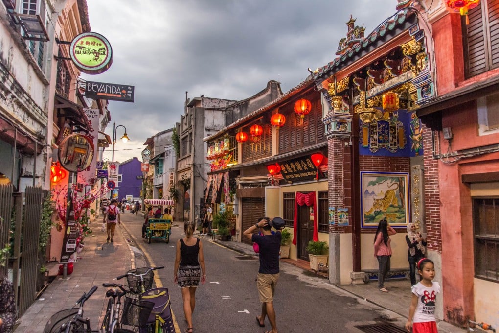 A colourful street in Geoge Town, Penang's capital. Photo: Shutterstock