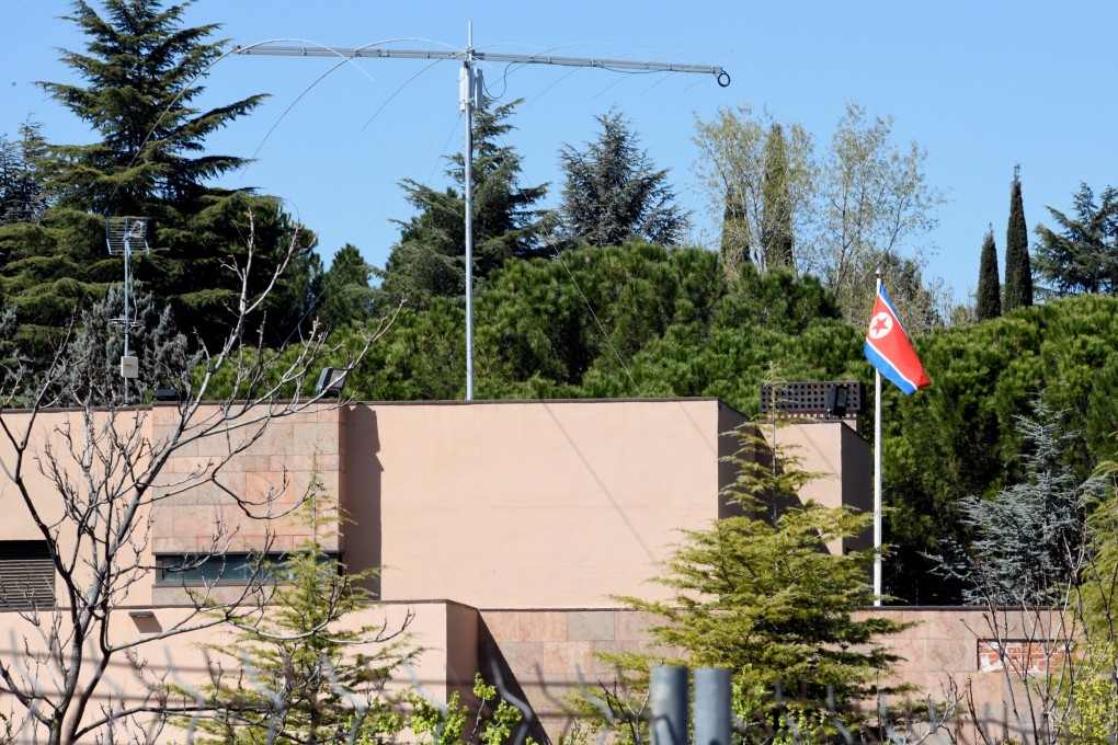 The embassy of North Korea in Madrid, Spain. File photo: EPA