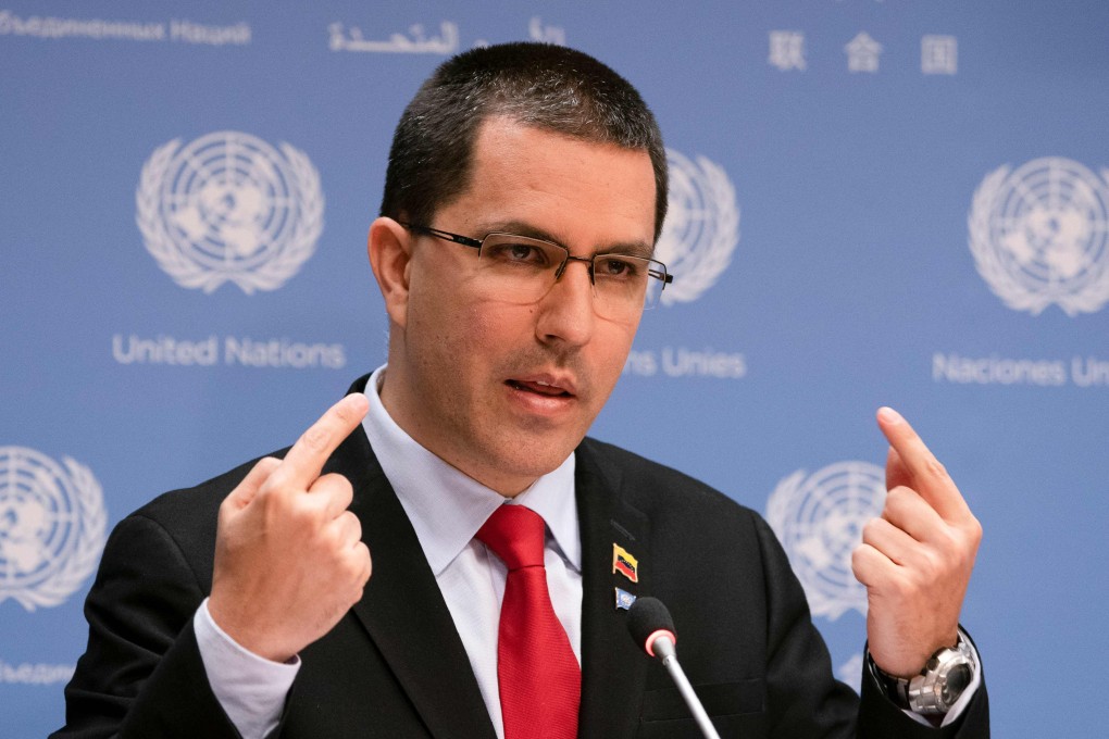 Venezuelan Foreign Minister Jorge Arreaza. Photo: AFP