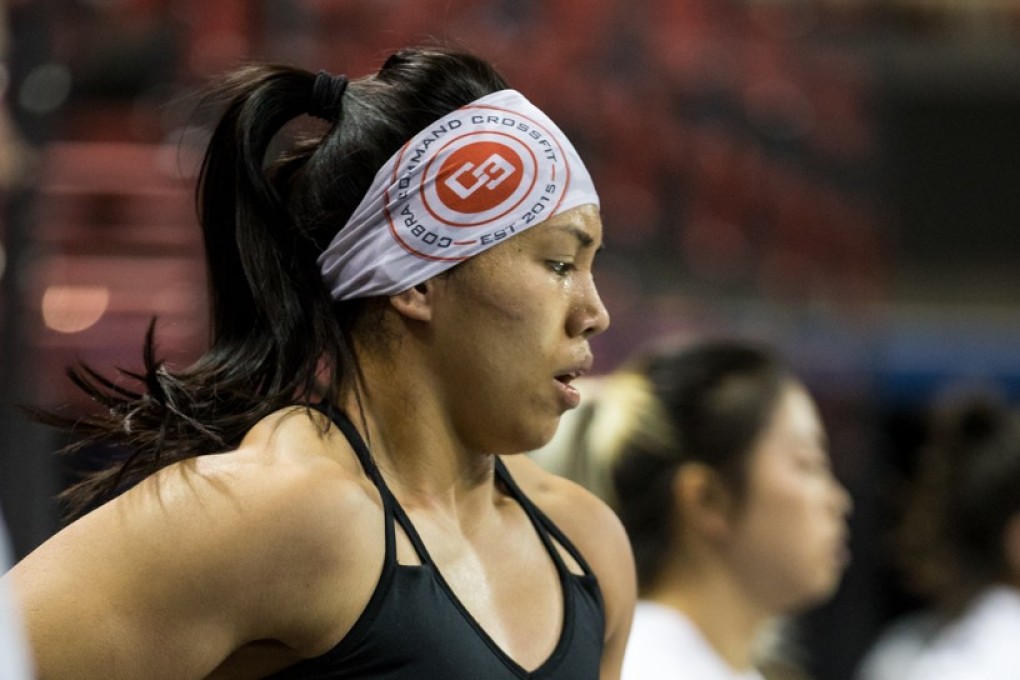 Dana Paran competing in the Asia CrossFit Championship. Photo: Asia CrossFit Championship