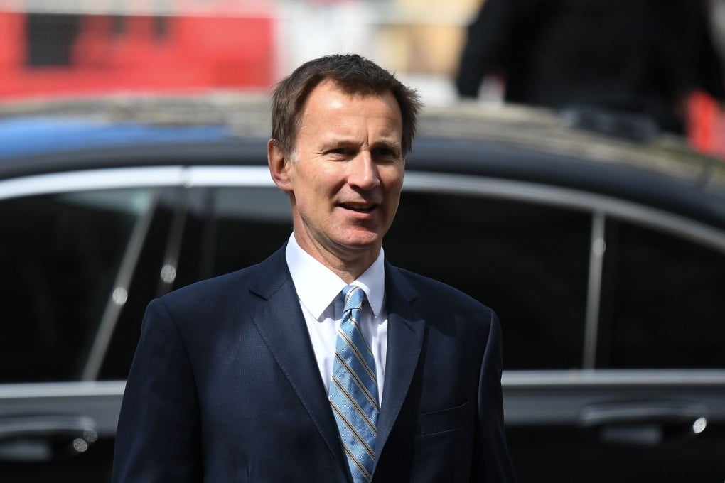 Britain’s Foreign Secretary Jeremy Hunt in London on April 25, 2019. Photo: AFP
