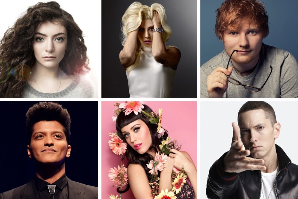 The top 25 best selling singles of all time in the US are dominated by pop music, with the odd rap star and rocker included.