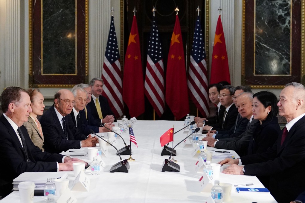 China and the United States have officially had nine round of talks to end the ongoing trade war, with the 10th set to take place in Beijing this week. Photo: AFP