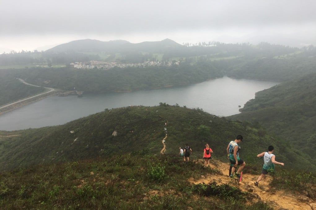 Runners battle the Bonaqua Action X Sprint Trail on Lantau. Photos: Mark Agnew
