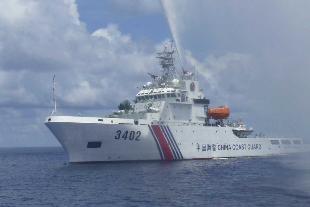 The US will treat China’s coastguard in the same manner as its navy in the South China Sea. Photo: AP