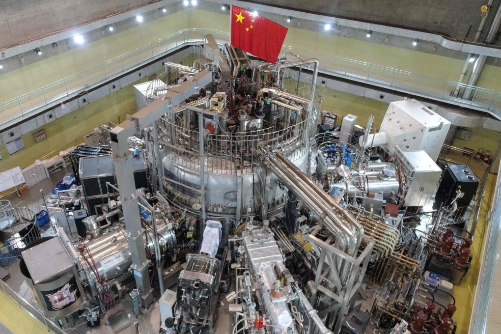 The Experimental Advanced Superconducting Tokamak (EAST) device – or “artificial sun” – in Hefei, Anhui province. Photo: AFP/Chinese Academy of Sciences