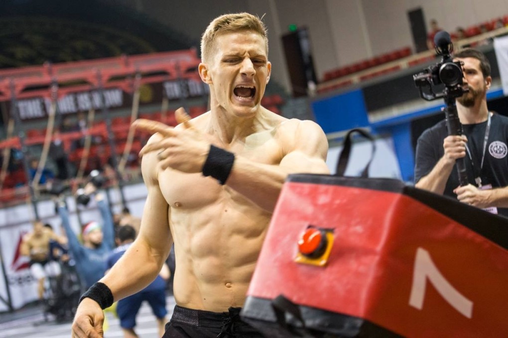 Brent Fikowski after winning the Asia CrossFit Championship. Photo: Kang Dongho