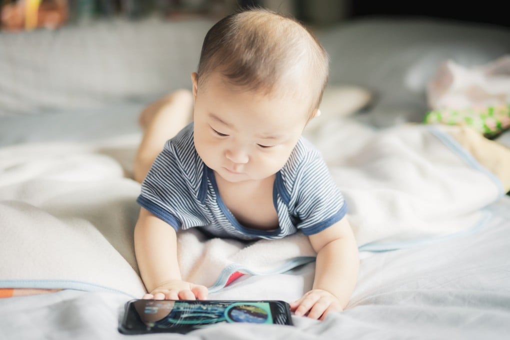 The World Health Organisation has issued guidelines for the first time that say those under the age of two should not be exposed to mobile phones and tablets at all. Photo: Shutterstock