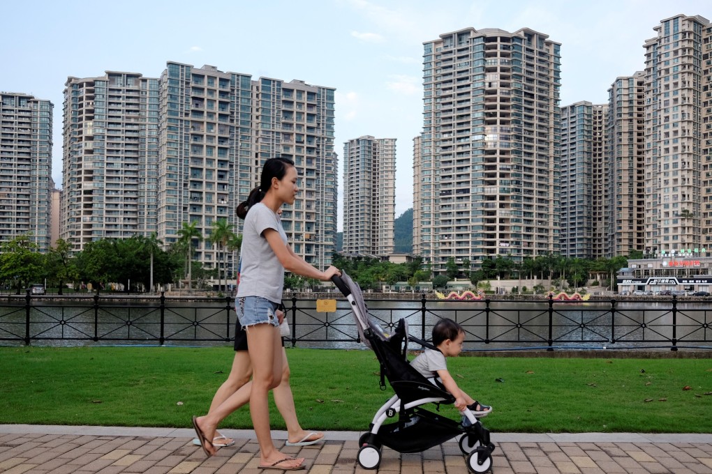 A residential property development in Zhongshan, one of the southern Chinese cities that make up the Greater Bay Area. Photo: Reuters