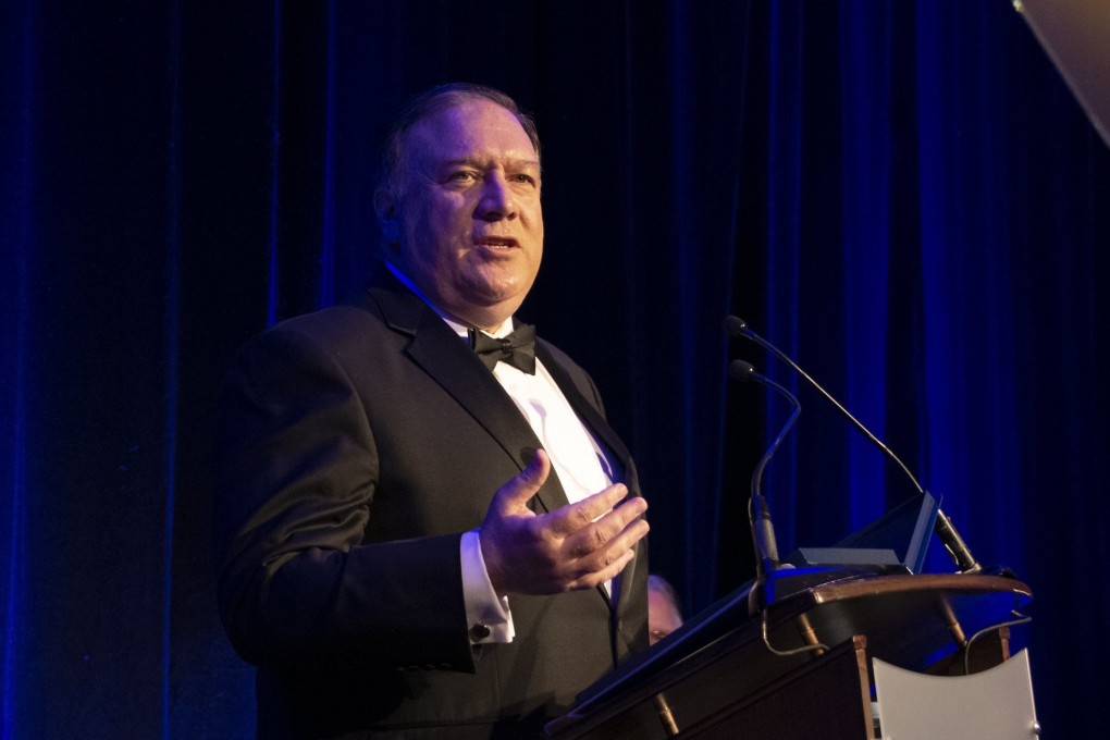 US Secretary of State Mike Pompeo has cautioned American companies about doing business with China’s Xinjiang region. Photo: Twitter