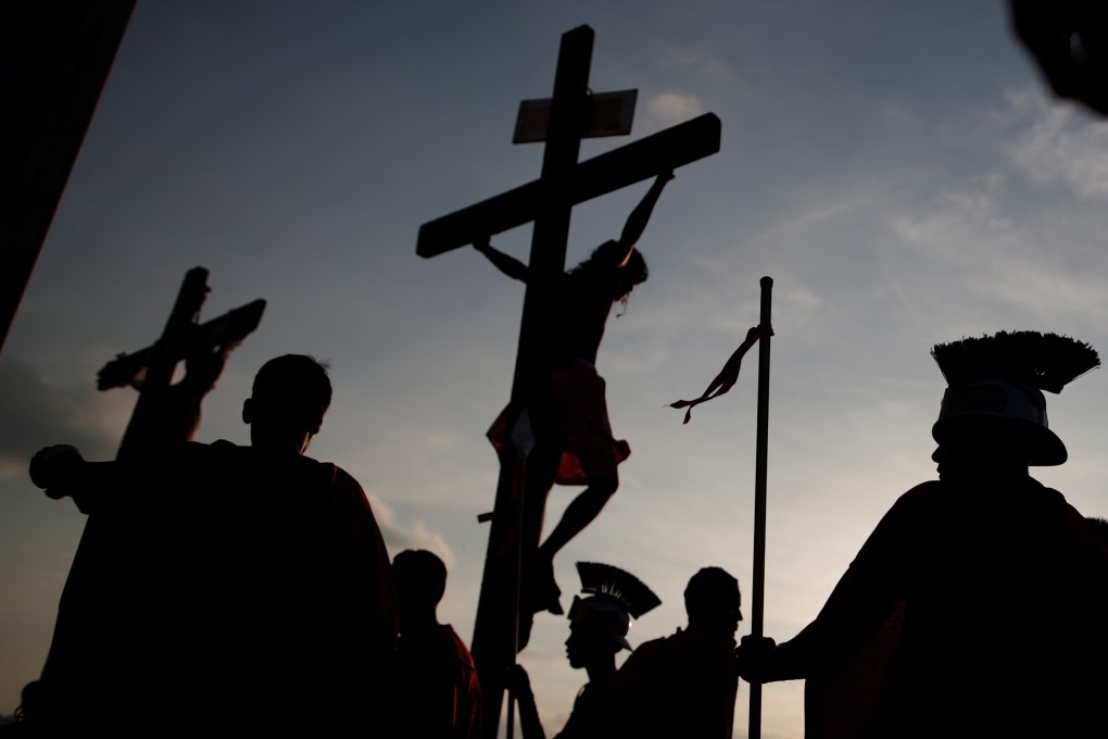 Christ realised that he was abandoned, betrayed and tortured in the most inhuman way possible at the moment of his death. He didn’t give up on God; God gave him up. That is terminal atheism. Photo: Reuters