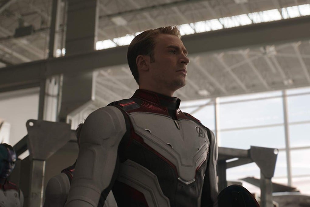 Chris Evans in Avengers: Endgame, which was shot using IMAX cameras.