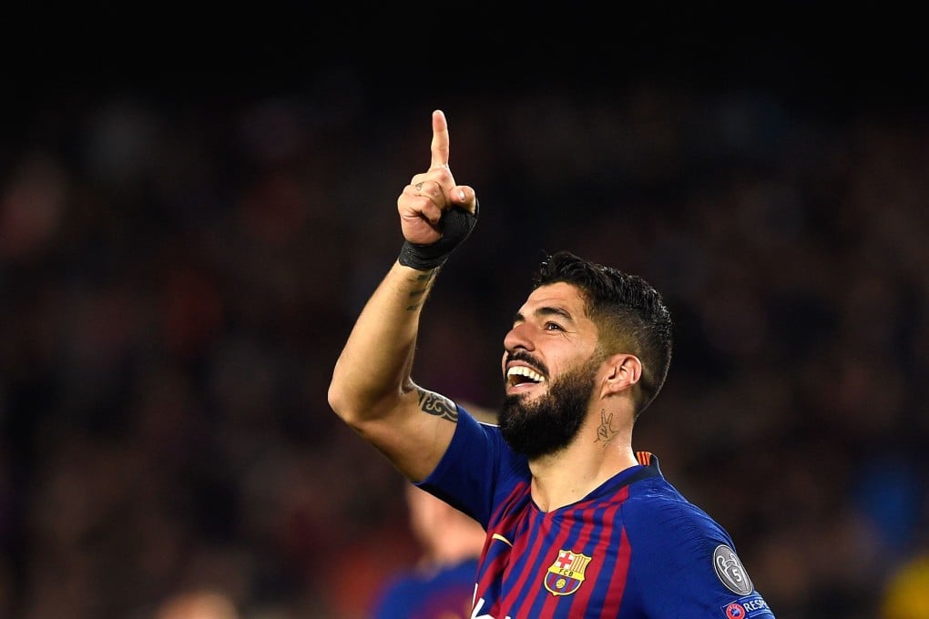 Luis Suarez is coming in for criticism for his celebrations against Liverpool. Photo: AFP