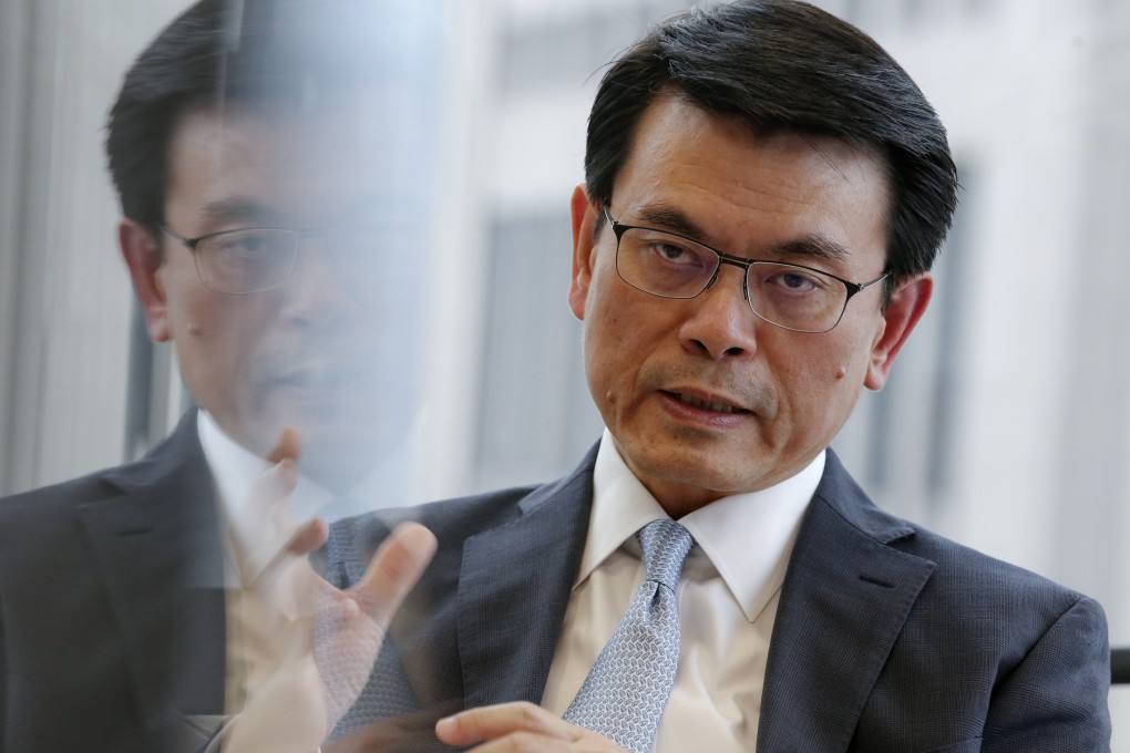 “There is a silver lining in the trade war – China’s latest commitment to the Belt and Road Initiative”: commerce chief Edward Yau. Photo: Jonathan Wong