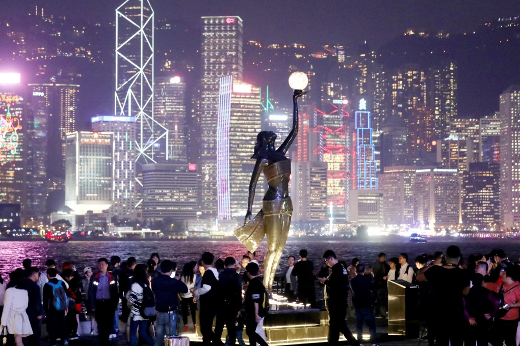 The newly opened Avenue of Stars in Tsim Sha Tsui, a tribute to Hong Kong’s entertainment industry which set the standard for Asia in the 1970s to ’90s. Photo: Dickson Lee