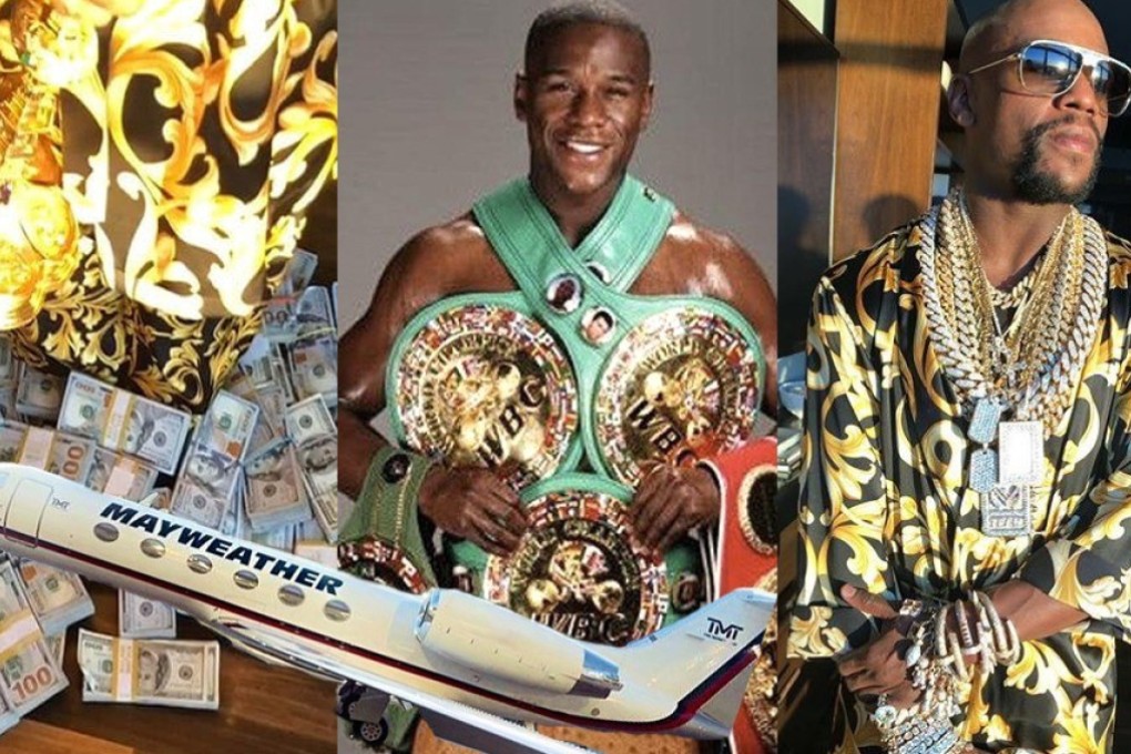 Floyd Mayweather Jnr enjoys flaunting his enormous wealth. Photo: Instagram