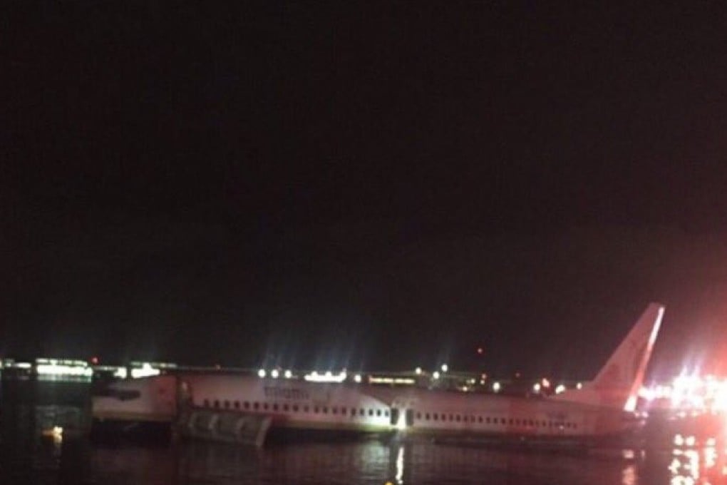 The Miami Air International plane. Photo: Twitter/handout