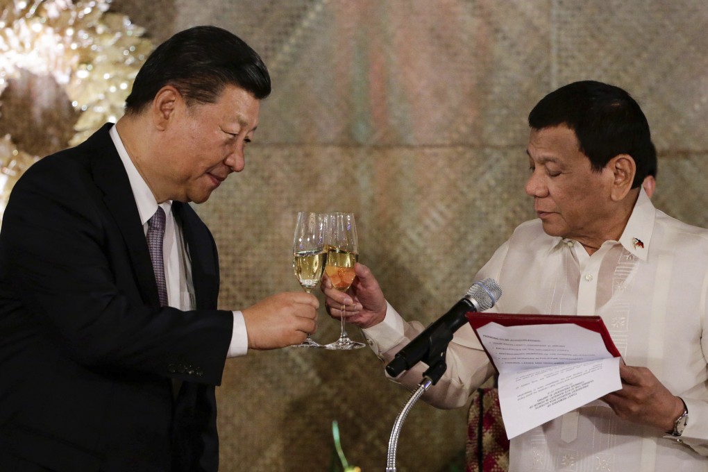 Philippine President Rodrigo Duterte has been adamant in pursuing warmer ties with China. Photo: AP