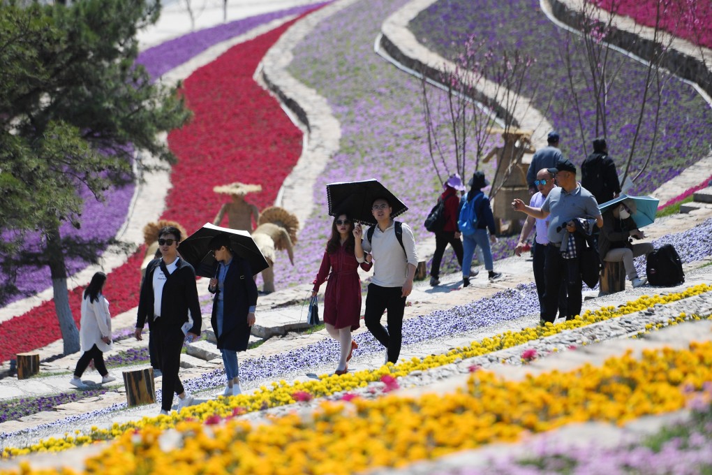 Revenue from tourism over China’s extended Labour Day holiday rose 16.1 per cent year on year to US$17.5 billion. Photo: Xinhua