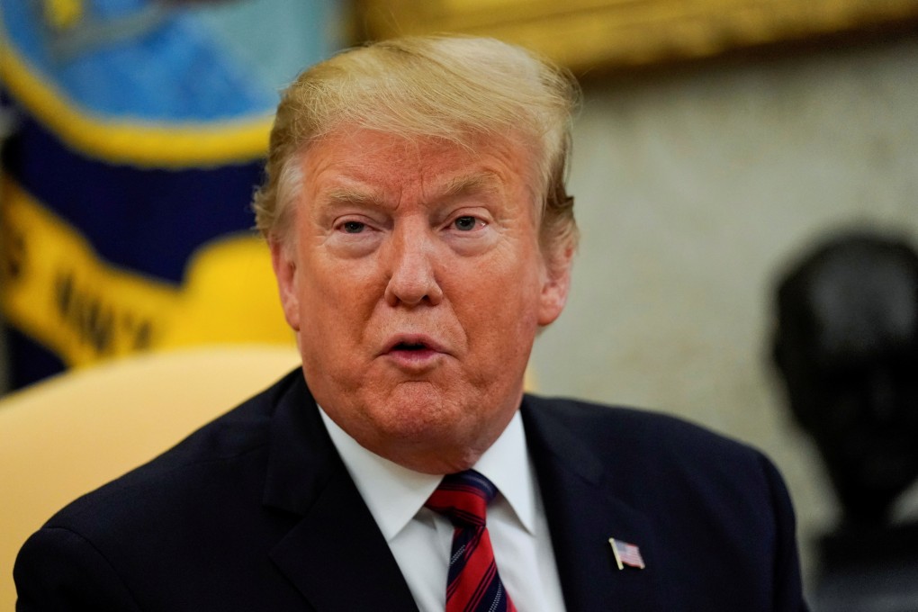 US President Donald Trump tweeted on Sunday that the trade deal was advancing too slowly. Photo: Reuters