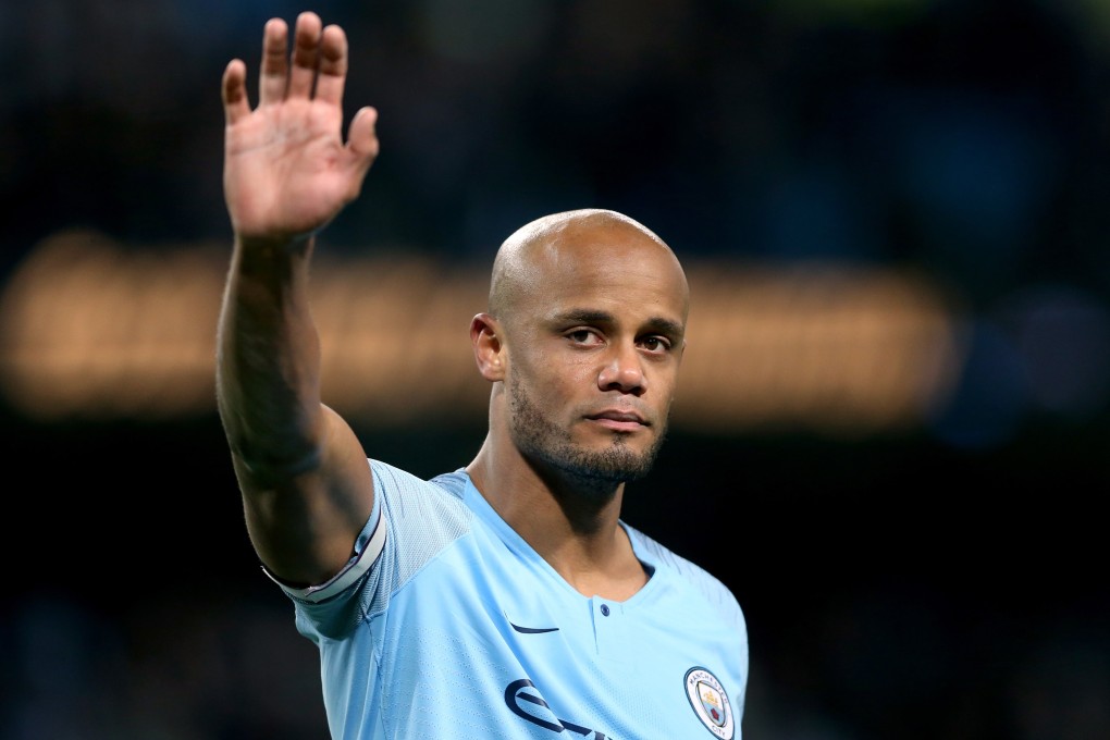 Manchester City’s Vincent Kompany could be set to leave the club at the end of this season. Photo: EPA