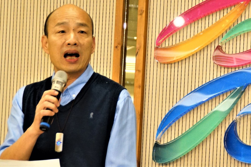 Han Kuo-yu is expressing an interest in the KMT candidacy for Taiwan’s presidential election race in 2020. Photo: CNA