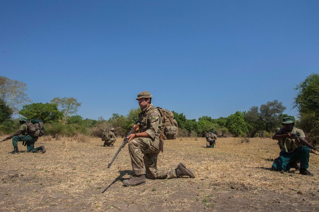 British soldiers on an anti-poaching operation in Malawi’s Liwonde National Park. Photo: AFP