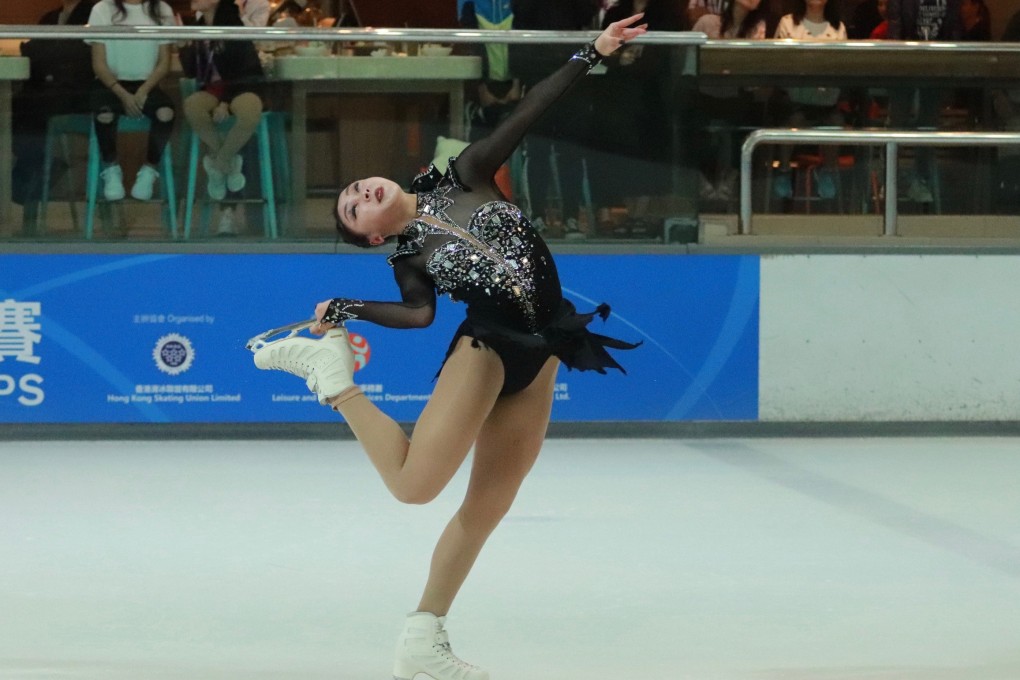 Christy Leung struts her stuff at the Hong Kong Championships at Festival Walk. Photo: Handout