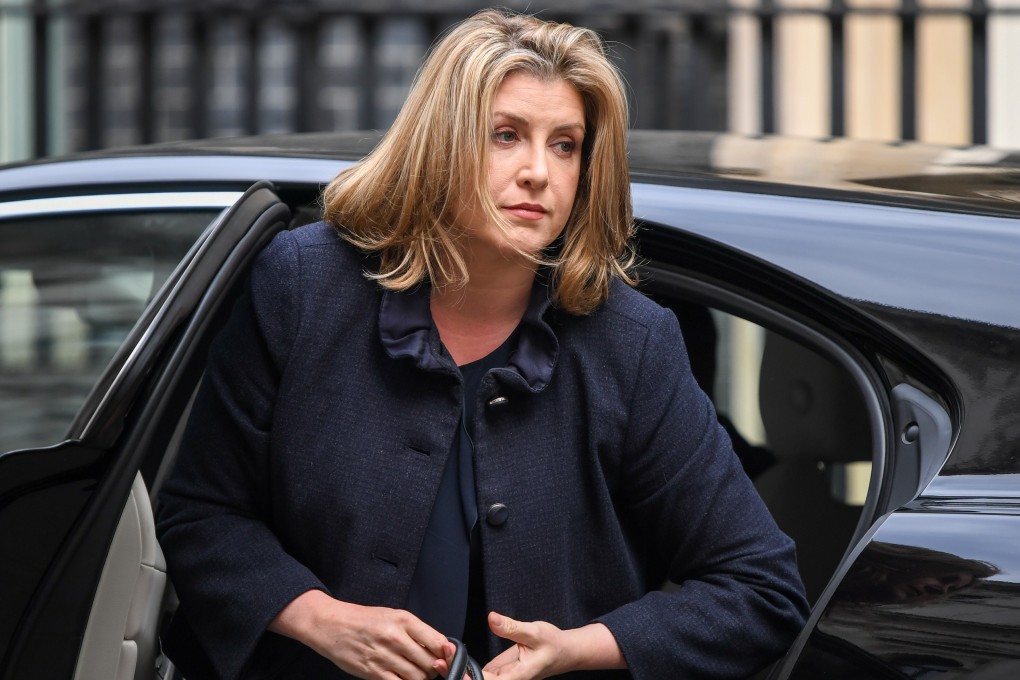 Britain’s first female defence secretary Penny Mordaunt comes from a military family. Her father was a paratrooper and she is a Royal Navy reservist. She has, in the past, served as minster for the armed forces. Photo: Bloomberg