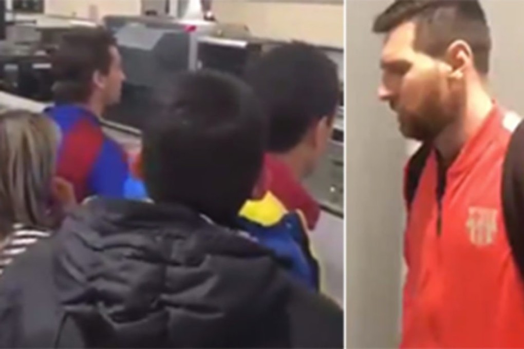 Lionel Messi was reportedly confronted by angry Barcelona fans at the airport after the defeat by Liverpool. Photo: Twitter