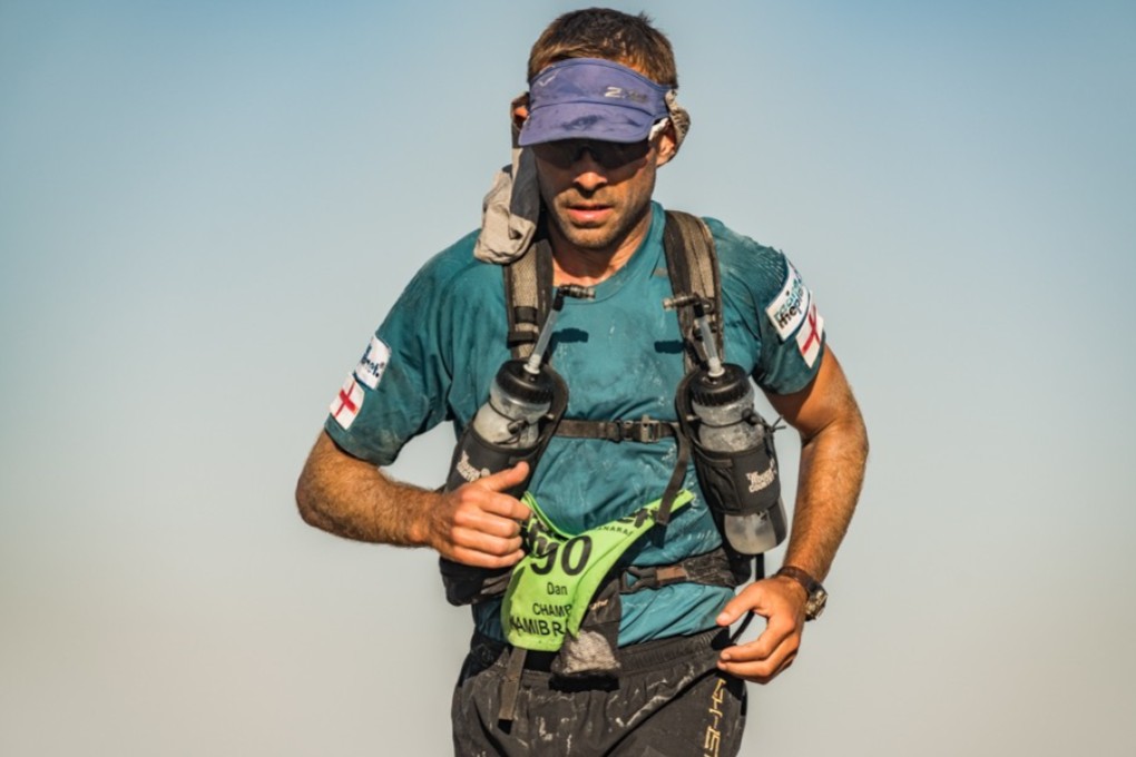 Dan Parr rides highs and grinds through lows to finish second in Namibia. Photos: Mike Hermsmeyer