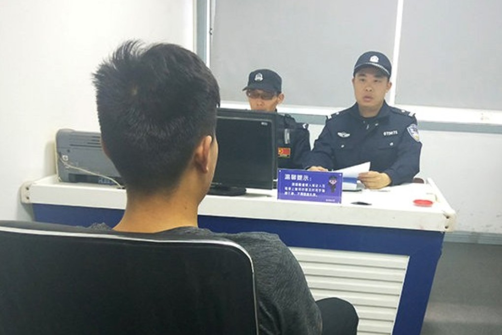 Police in China detained a male pickup artist whose website offered “seduction” courses including how to emotionally manipulate women into killing themselves. Photo: Handout