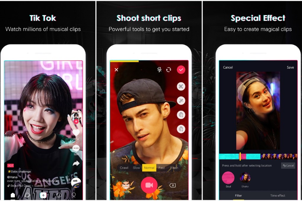 TikTok screenshots. Photo: Handout
