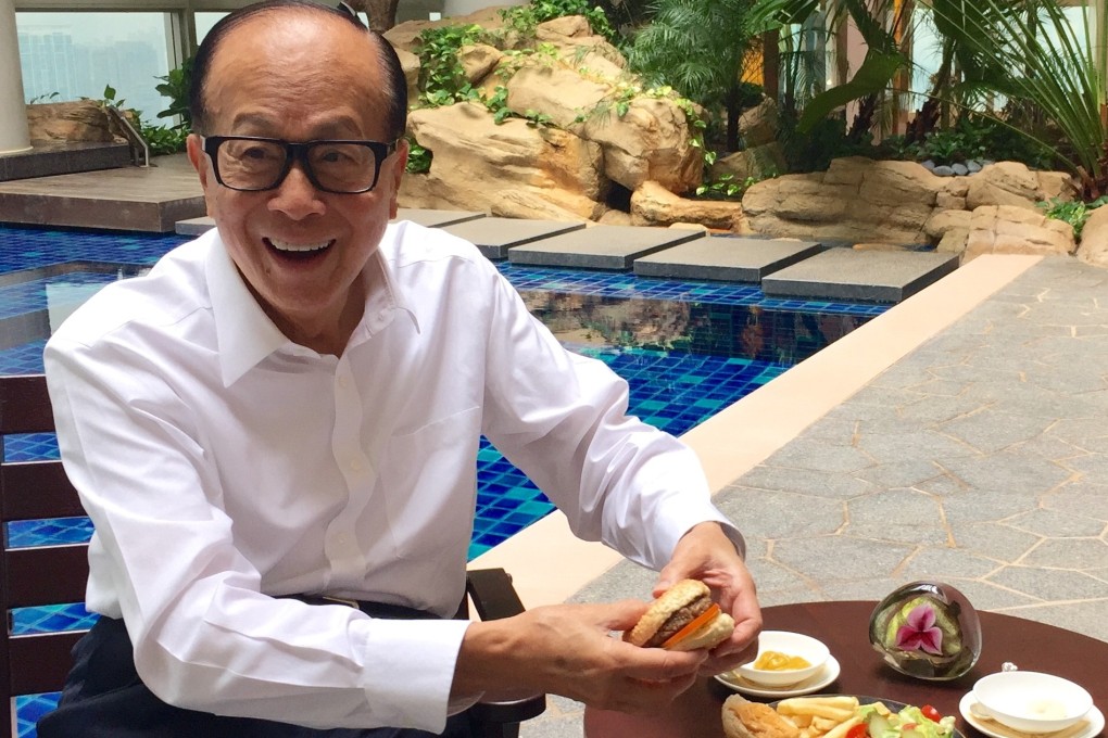 Hong Kong tycoon Li Ka-shing has invested in Impossible Foods through his private-equity unit, Horizon Ventures. Photo: Handout