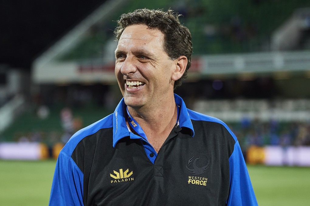 Western Force head coach Tim Sampson says he’s behind Andrew Forrest’s vision to bring rugby into the future and grow the game in Asia. Photo: Daniel Carson
