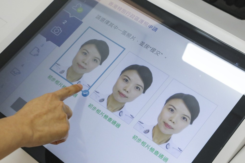 The new machines’ cameras will take three pictures, to let the user pick the best one. Photo: K.Y. Cheng
