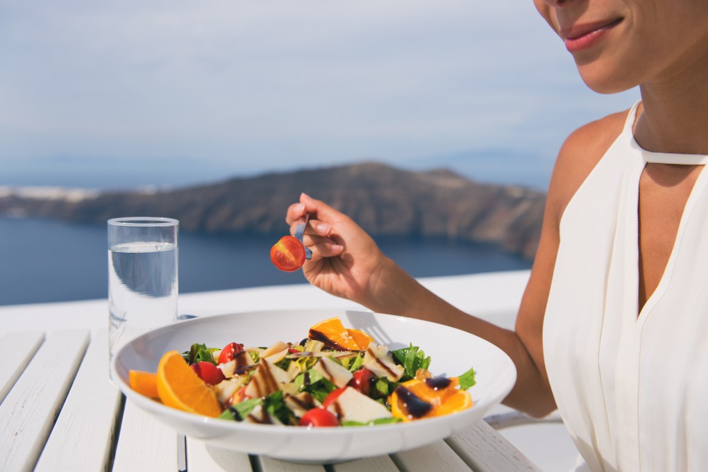 You don’t need to travel to Santorini to eat like a Greek. A Mediterranean-like diet has been shown to lower the risk of suffering depression by a third – proof of the link between the gut and brain. Photo: Shutterstock