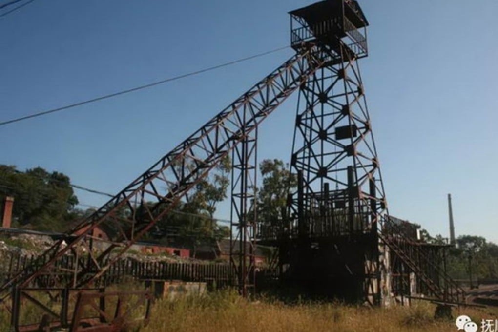 Fushun’s coal production gradually fell to 5.29 million tonnes last year, a fraction of what was produced in the heyday of the 1960s and 1970s. Photo: WeChat